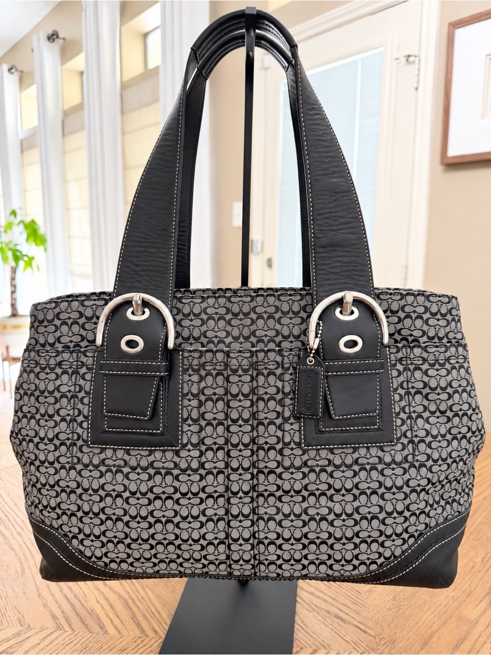 VINTAGE EUC Coach SoHo Large Signature Tote